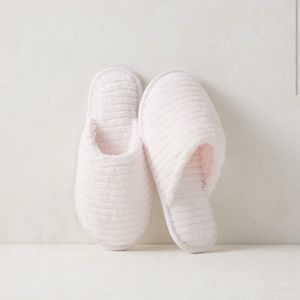 NWT Haven Well Within organic cotton terry slippers